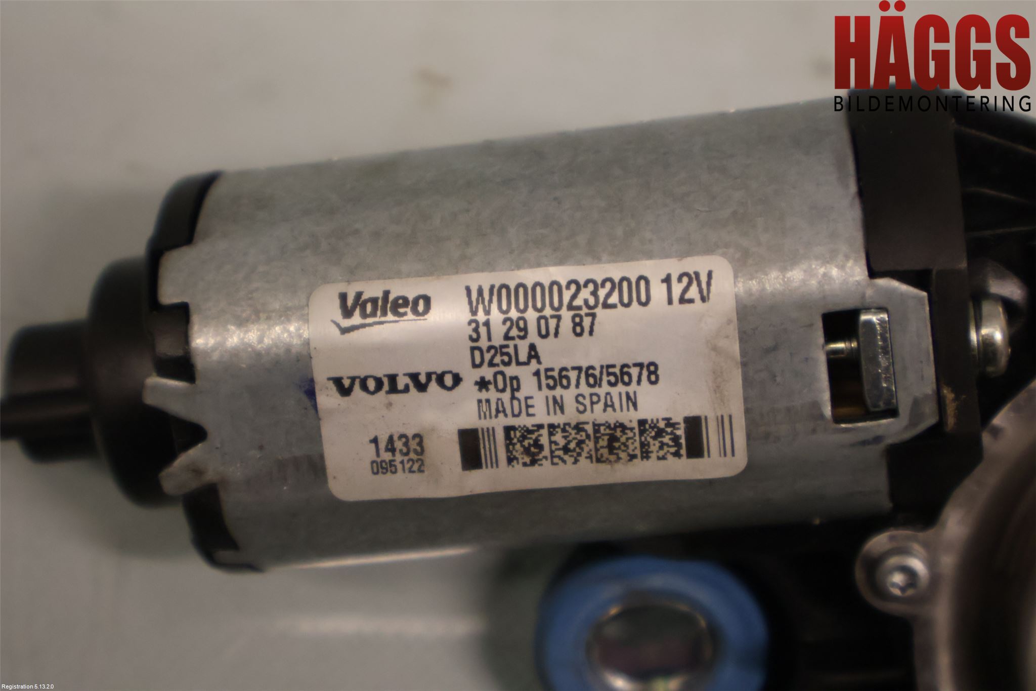 Volvo XC60 14-17 Torkarmotor Baklucka
