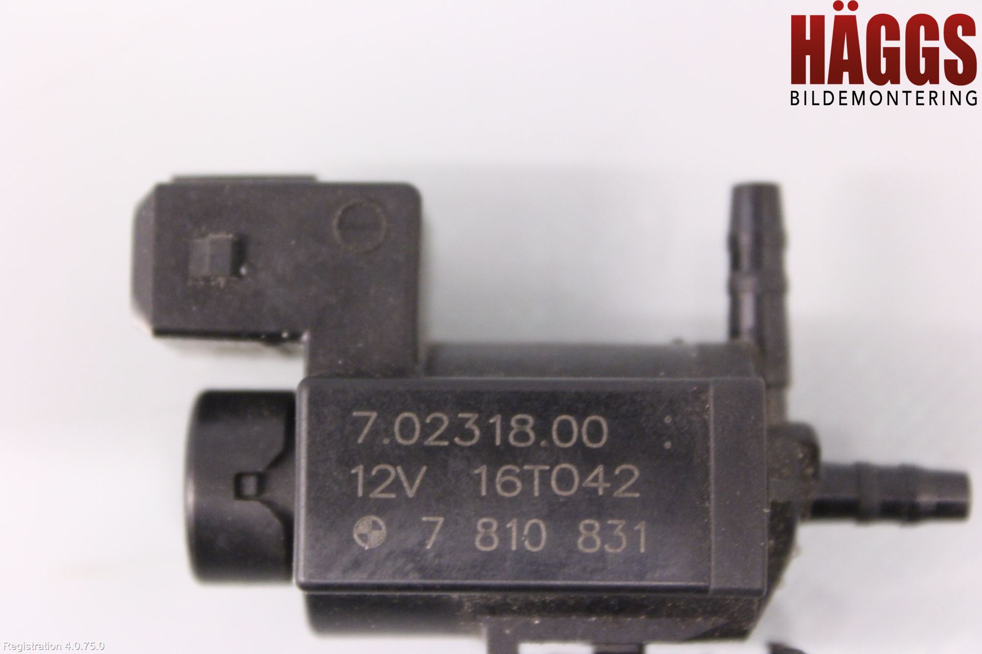 BMW 5 F10/F11/F18 09-17 Vakuumventil