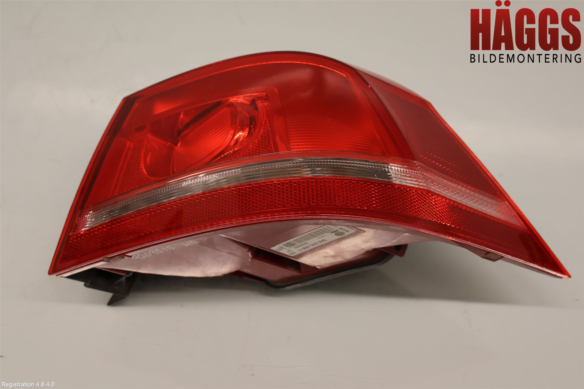 Volkswagen VW PASSAT 11-14 Bakljus Höger
