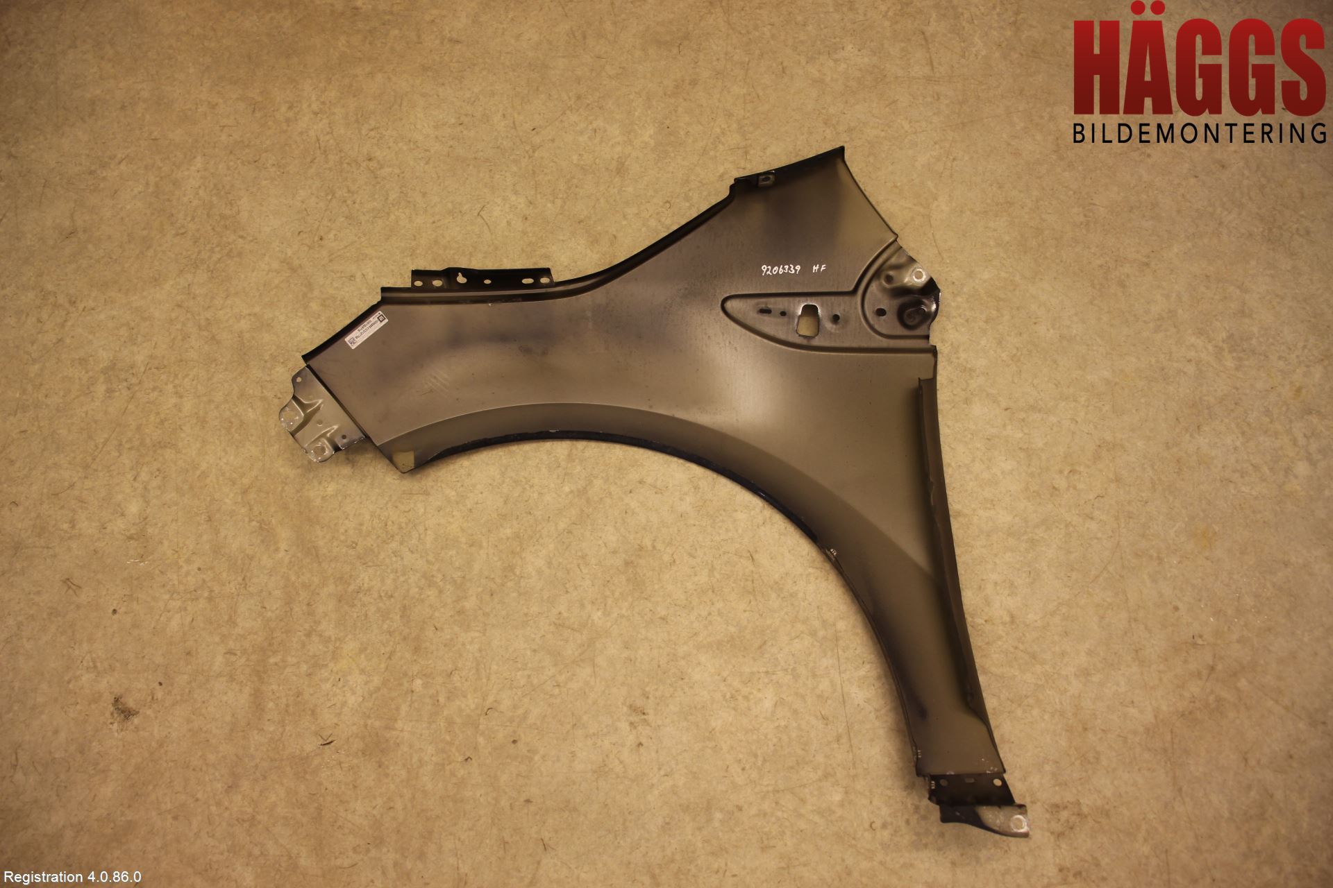 Opel AMPERA 12-16 Skärm Fram Höger