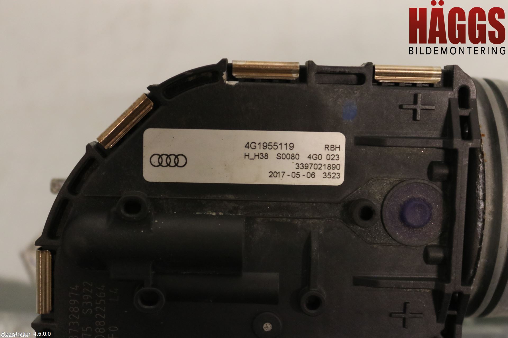 Audi A6/S6 4G 11-18 Torkarmotor Vindruta