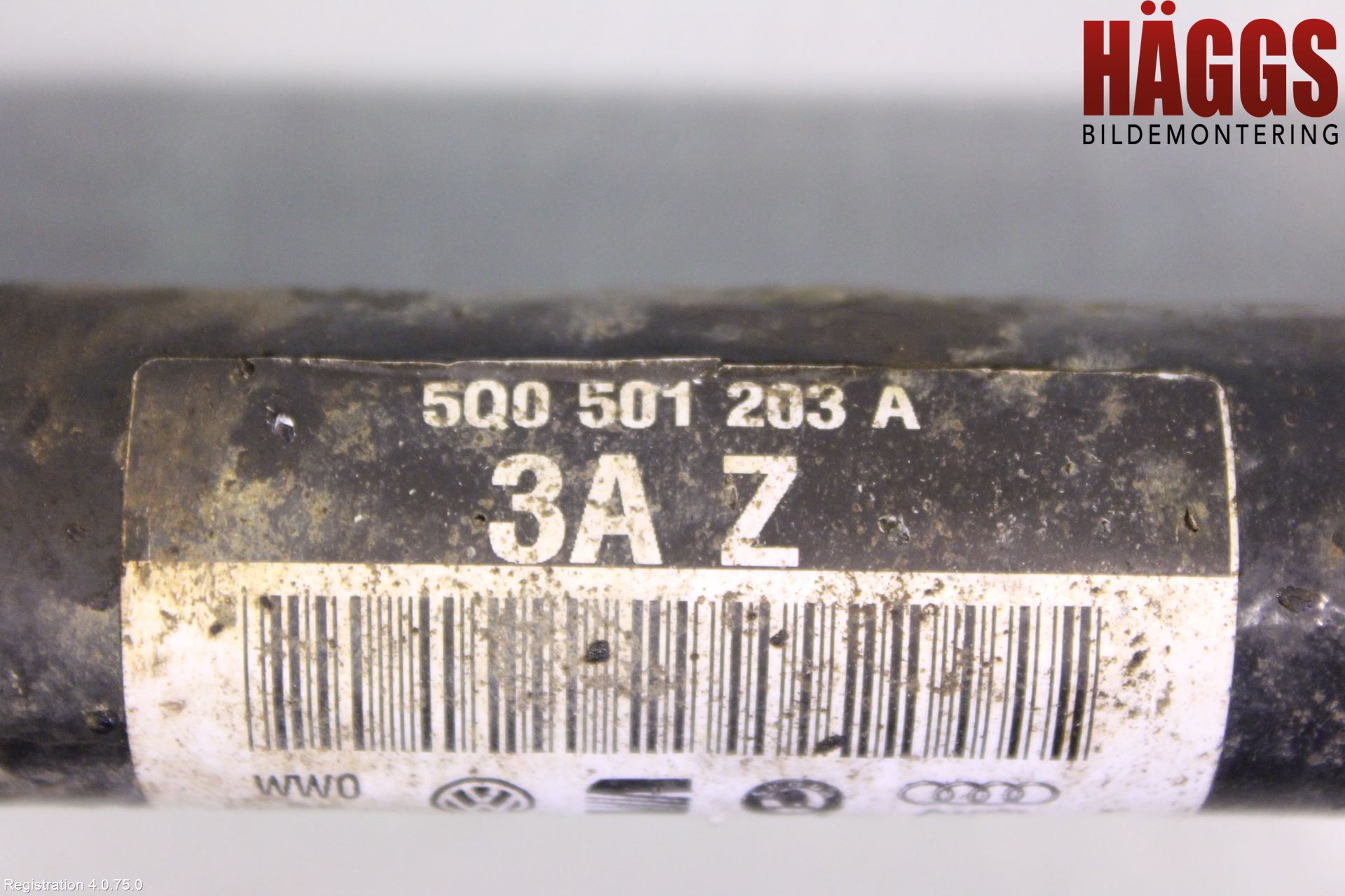 Volkswagen VW GOLF / E-GOLF VII 13-20 Drivaxel Bak Vänster