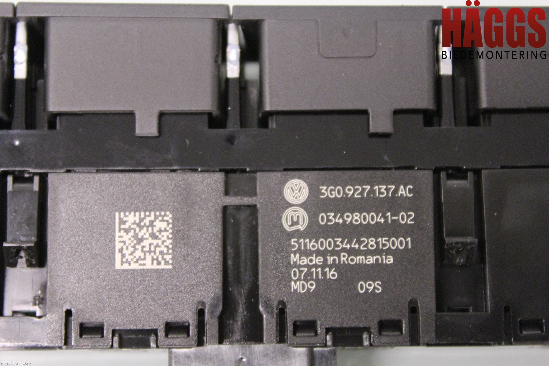 Volkswagen VW PASSAT 15-19 Strömställare Multifunktion
