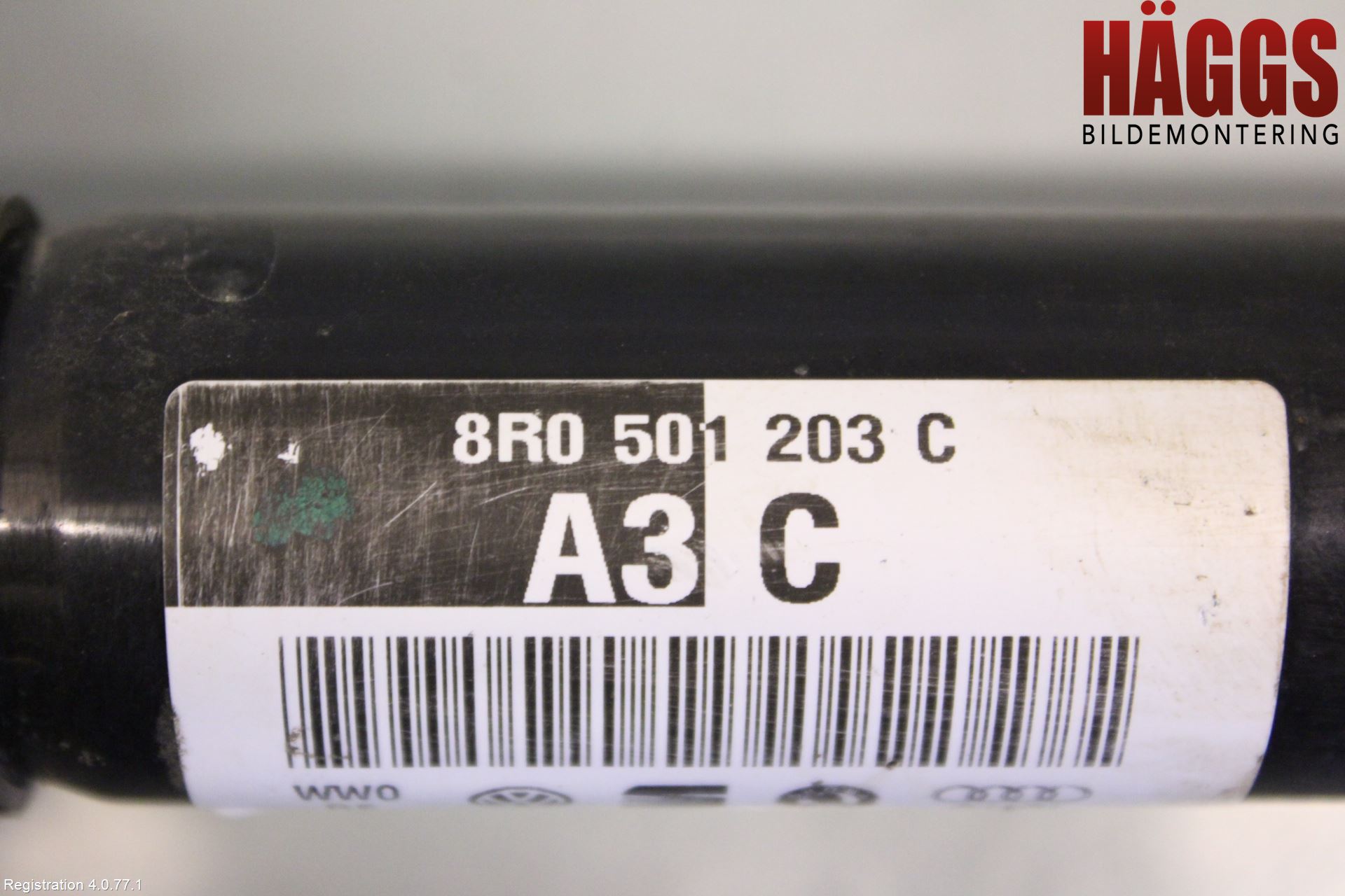 Audi Q5 09-16 Drivaxel Bak Höger