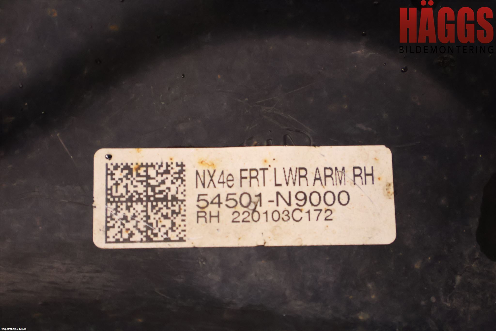 Hyundai TUCSON 05- Bärarm Fram Undre Hö
