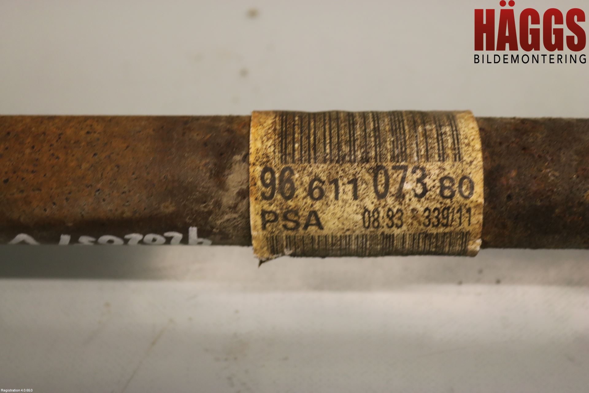 Citroen C4 II 11-18 Drivaxel Fram Vänster