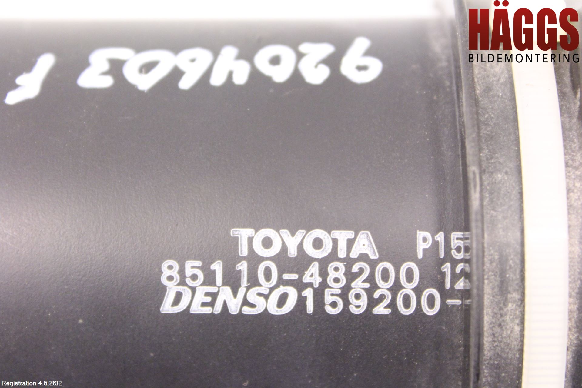 Lexus RX AL10 09-15 Torkarmotor Vindruta