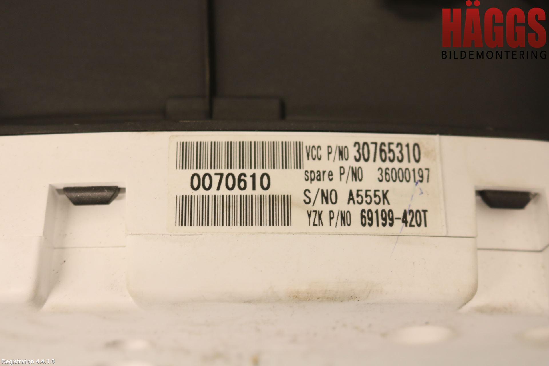Volvo C30 07-10 Instrument Komb