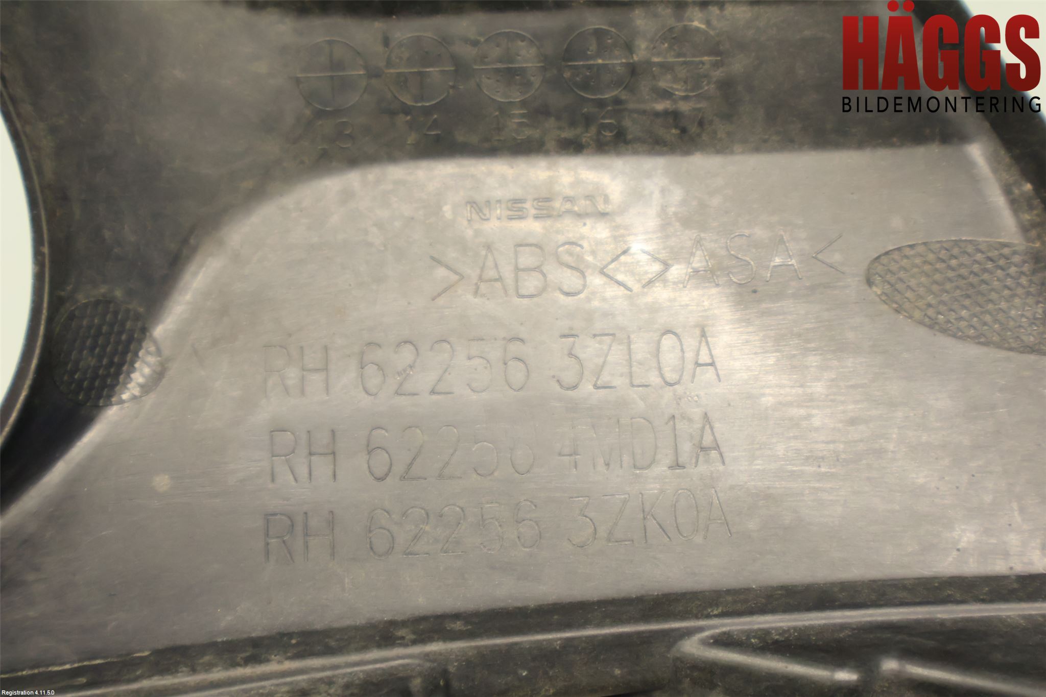 Nissan PULSAR Dimljussarg Fram