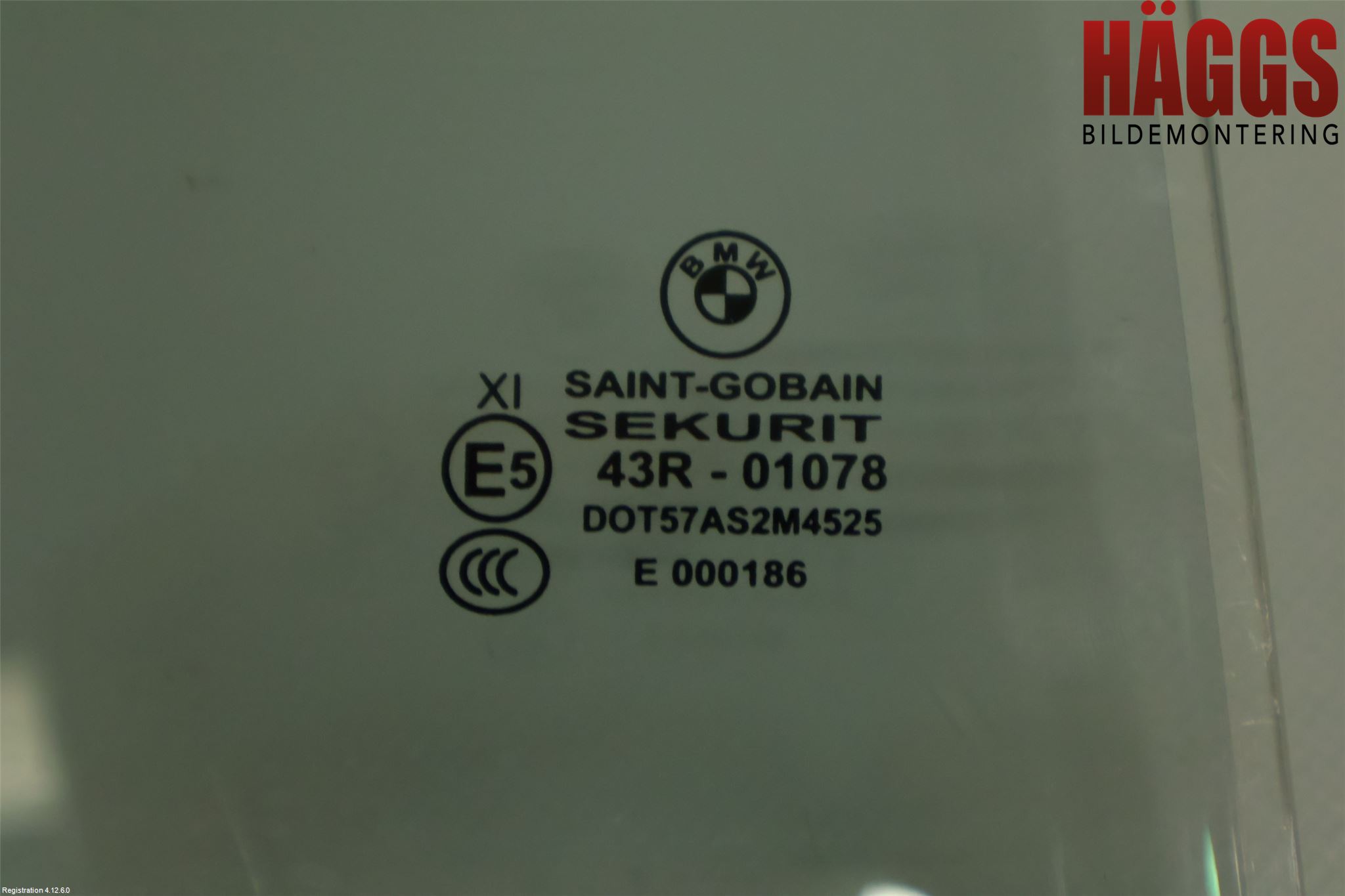 BMW 7 G11/G12 15-22 Dörruta Bak Höger