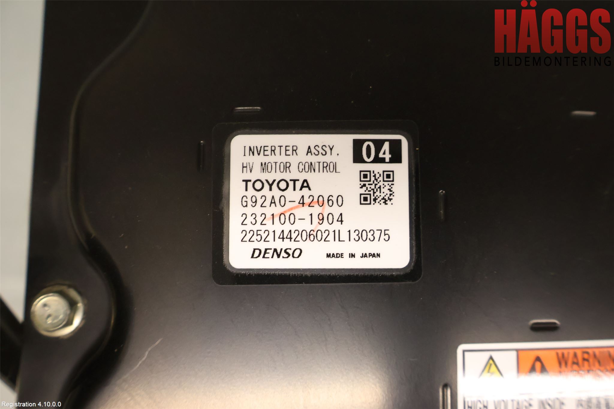 Toyota RAV4 19- Inverter Hybrid