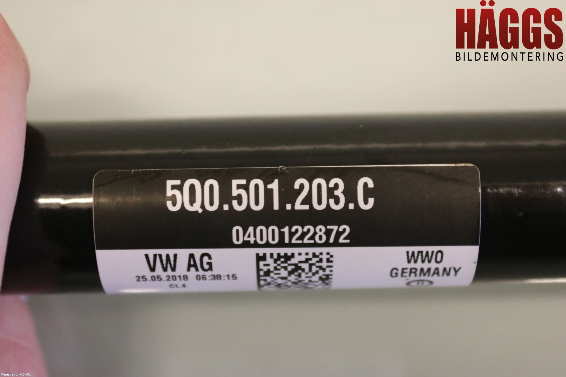 Volkswagen VW T-ROC 18- Drivaxel Bak Vänster