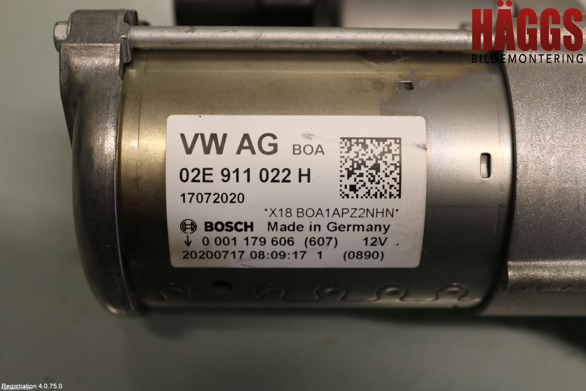 Volkswagen VW TIGUAN 16-24 Startmotor