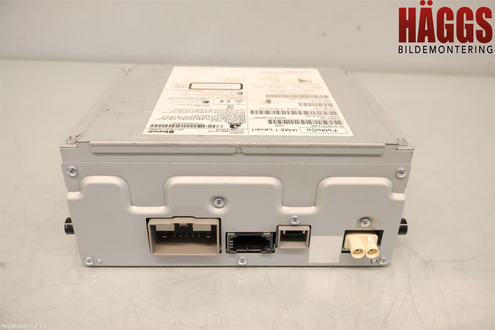 Volvo XC70 14-16 Cd Radio - Multimediapanel