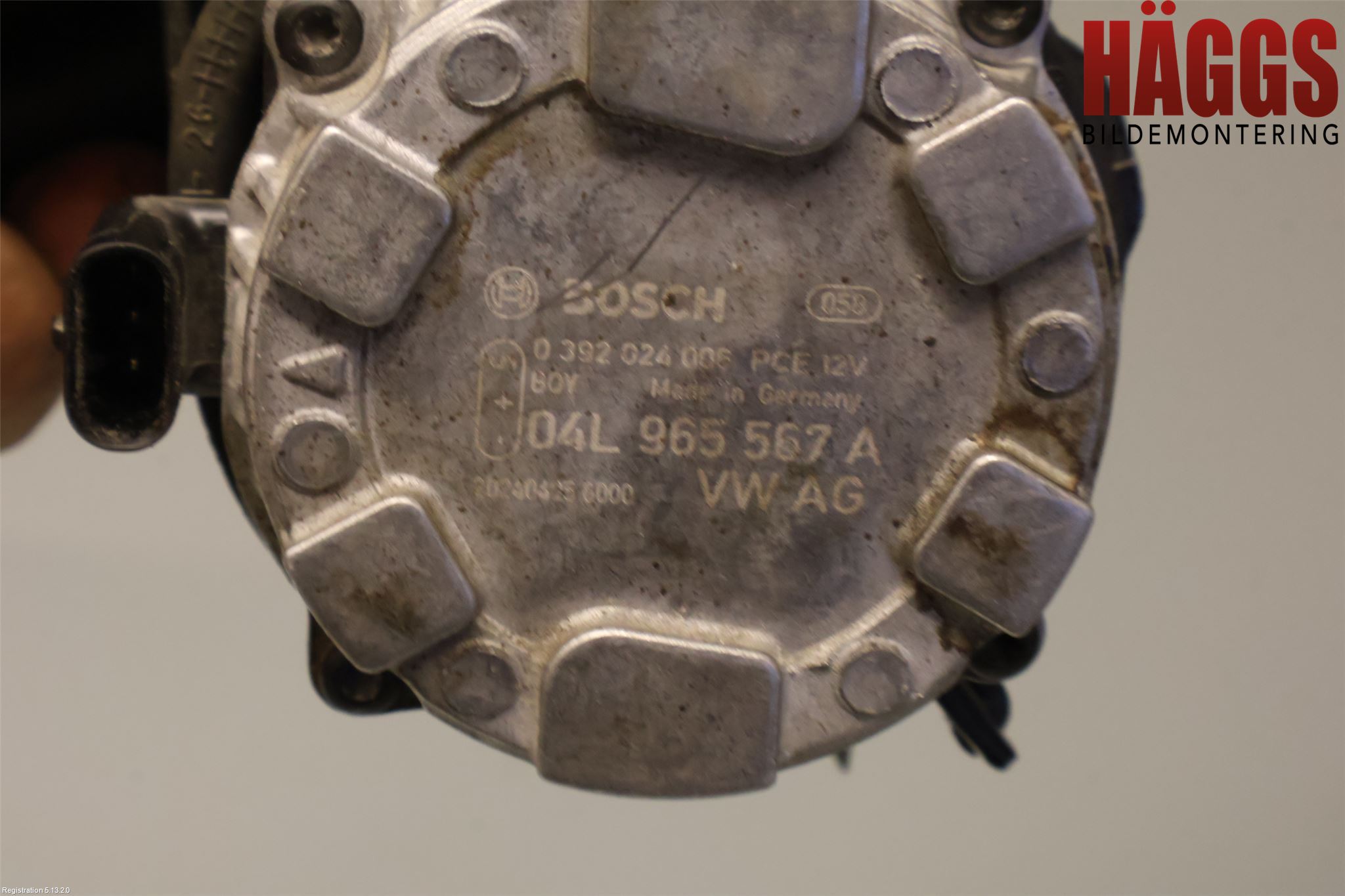 Audi A6 F2/C8 19- Värme Cirkulationspump