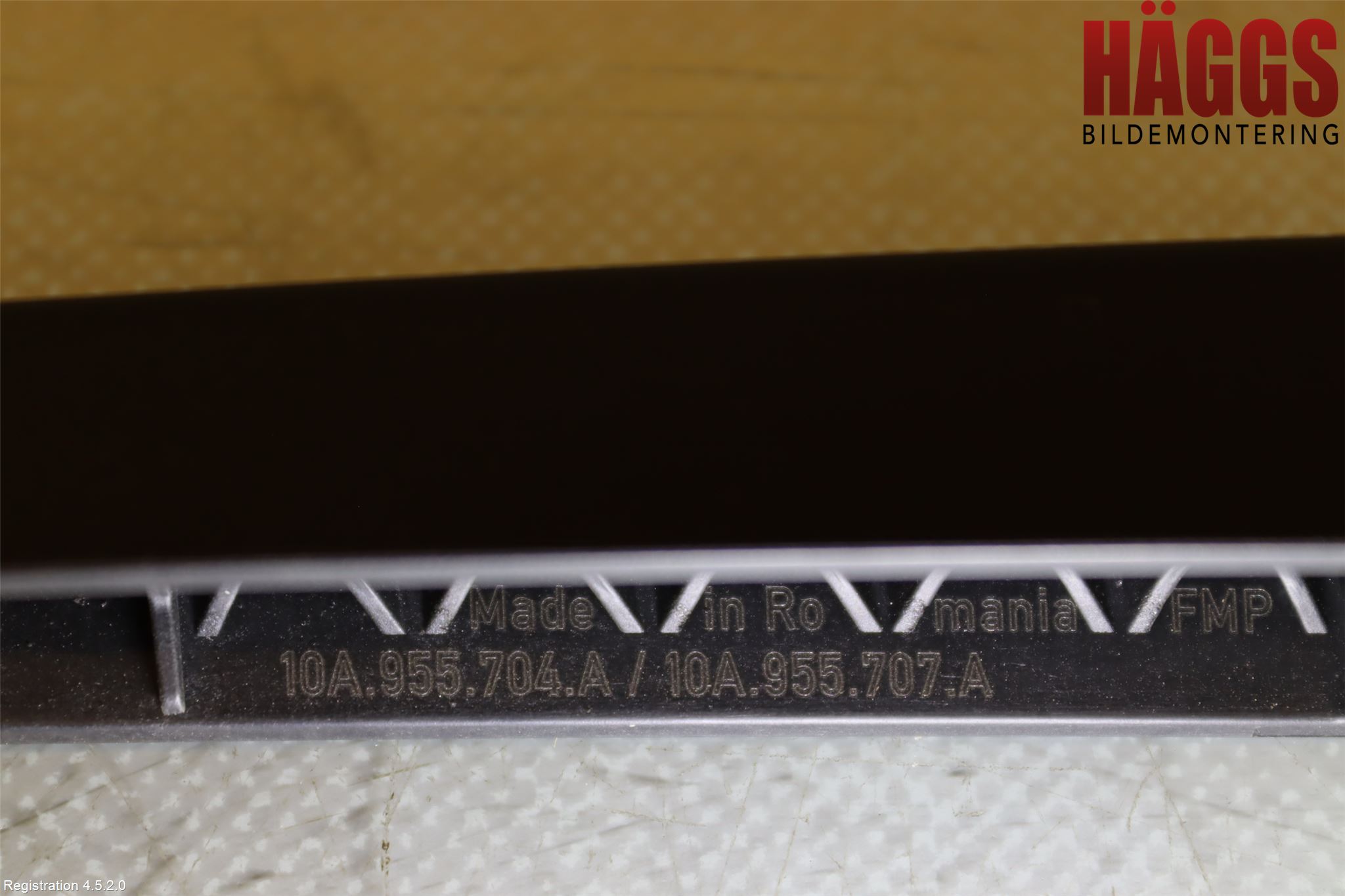 Volkswagen VW ID.3 21- Torkararm-Bakruta