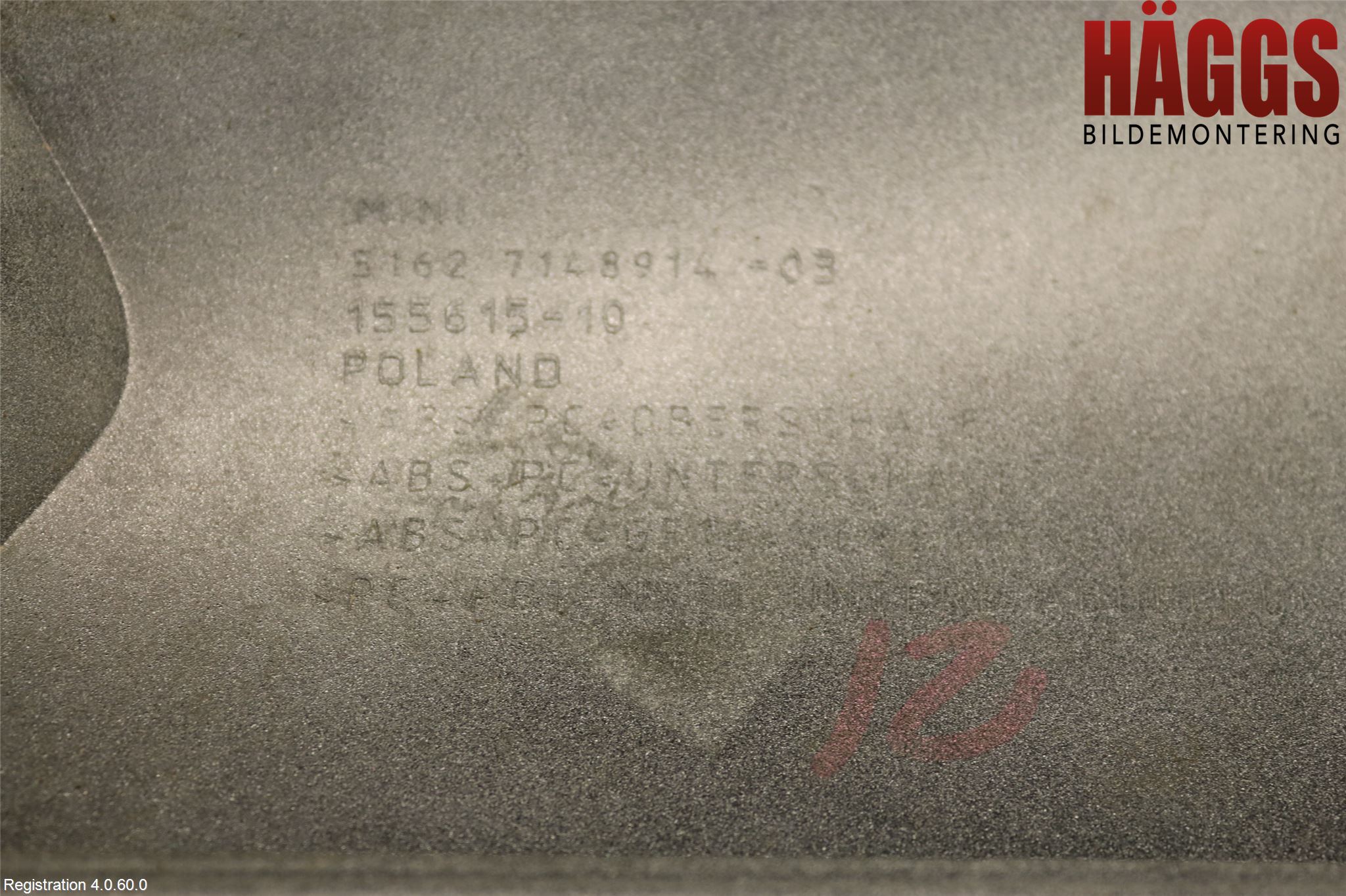 Mini COUPE R56 05-14 Spoiler Baklucka