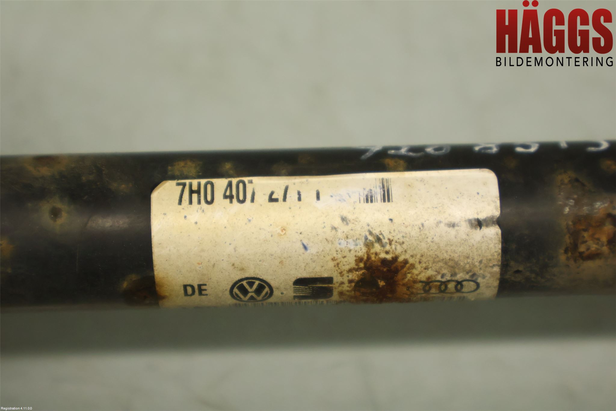 Volkswagen VW TRANSP/CARAVELLE (T5) 04-15 Drivaxel Fram Vänster