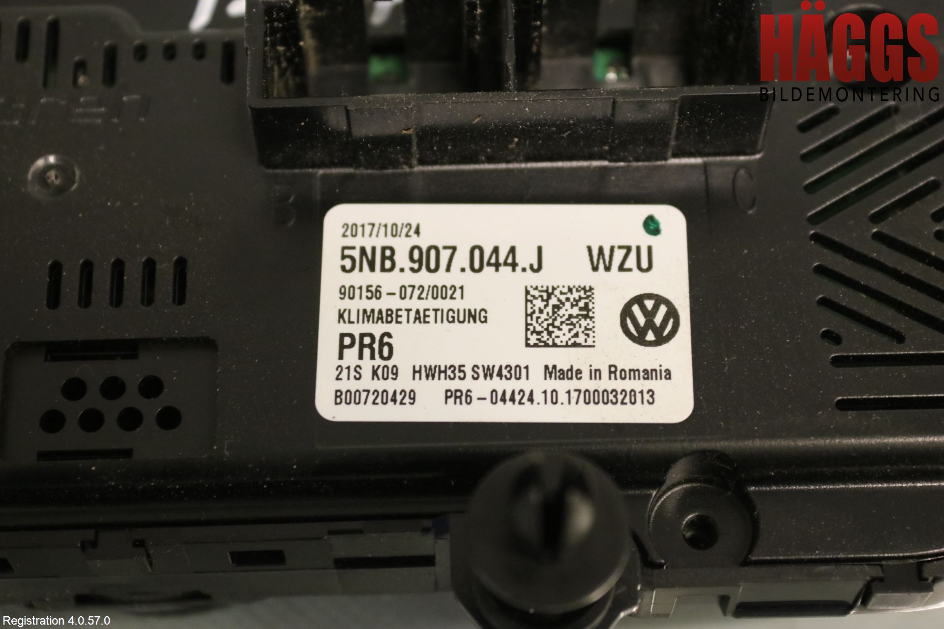 Volkswagen VW TIGUAN 16-24 Ac Styrenhet Ac Manöveren