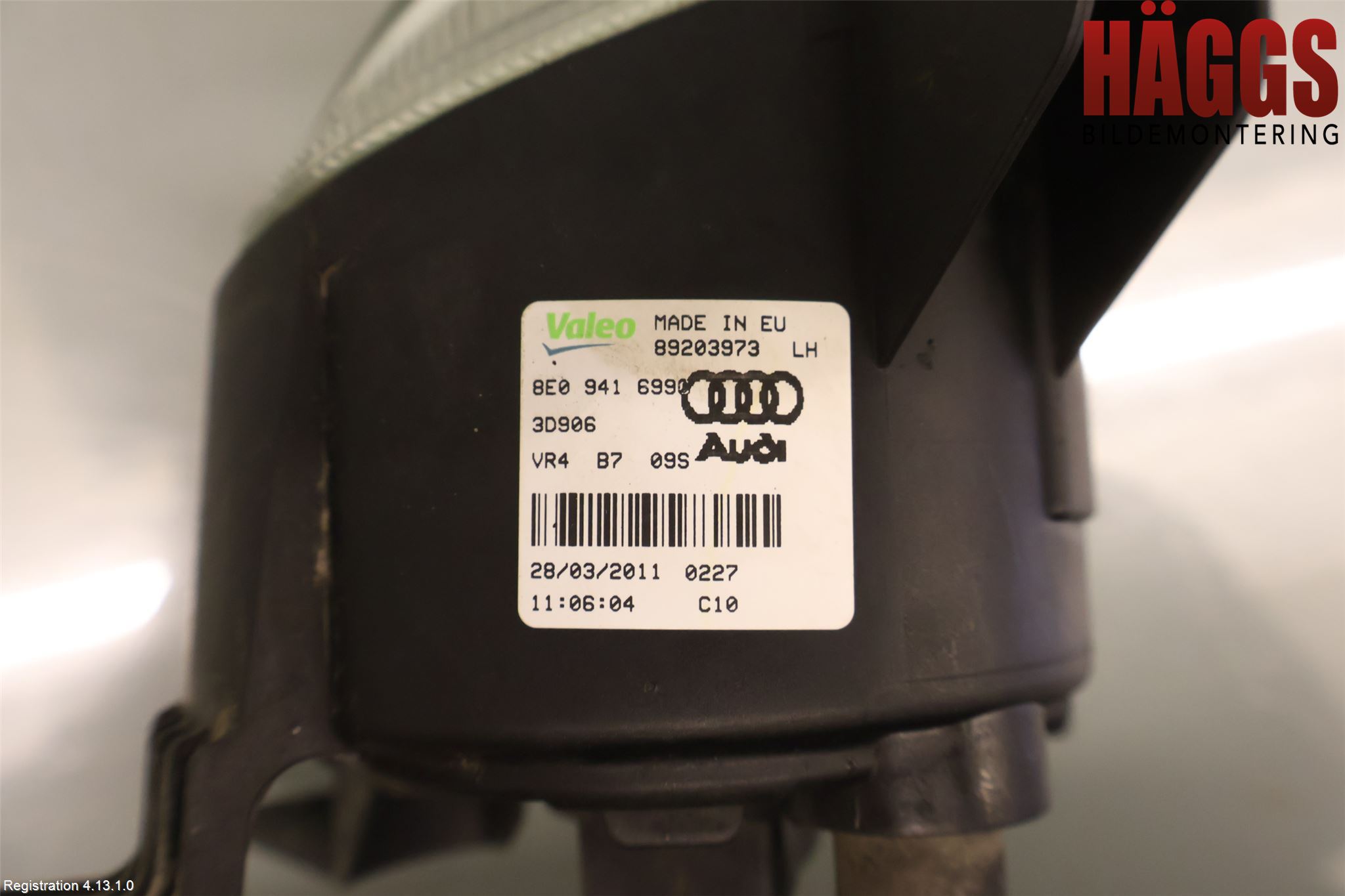 Audi A3/S3 05-13 Dimljus-Varselljus Fram