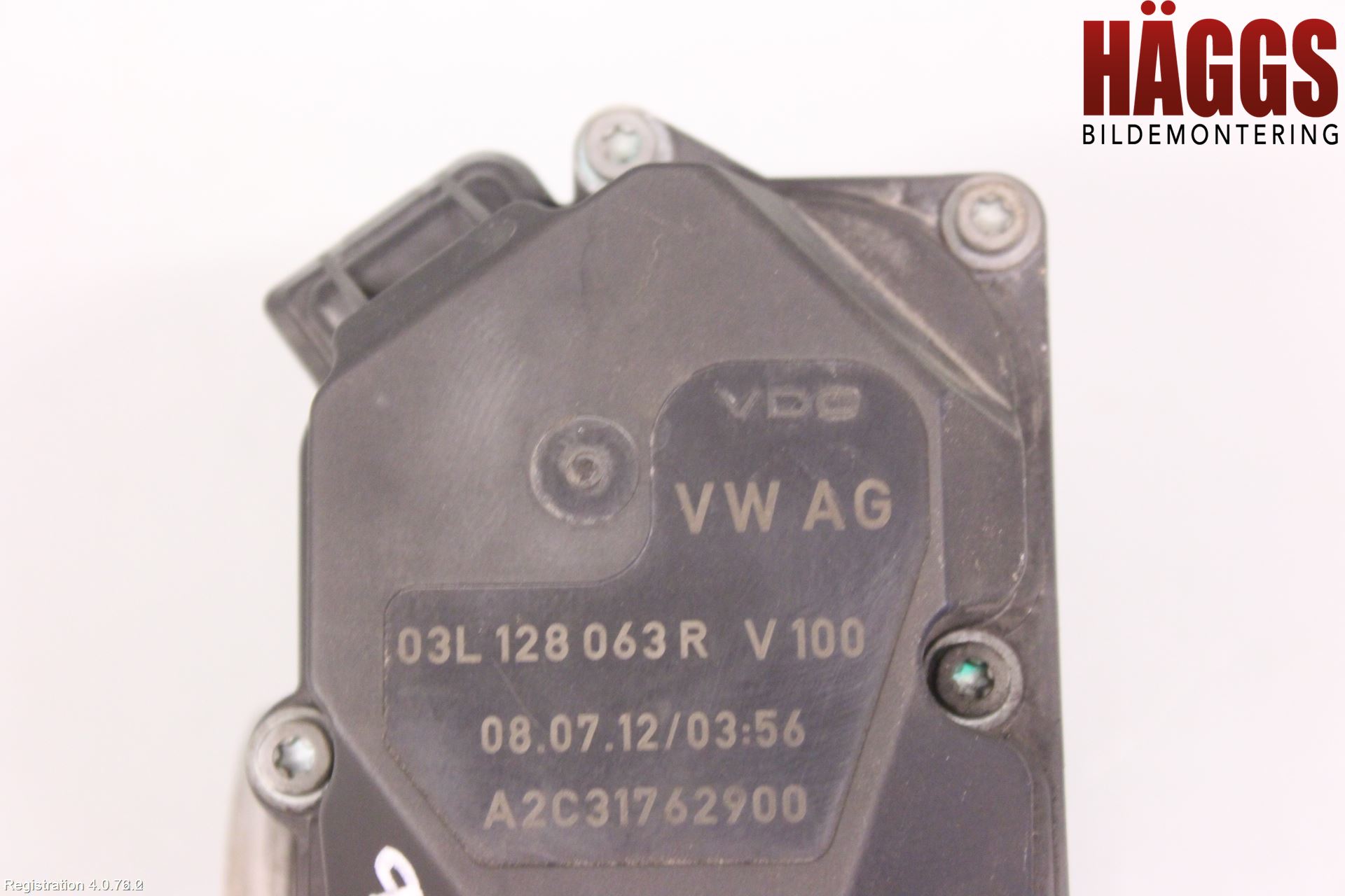 Audi A4 12-15 Injspjällhus