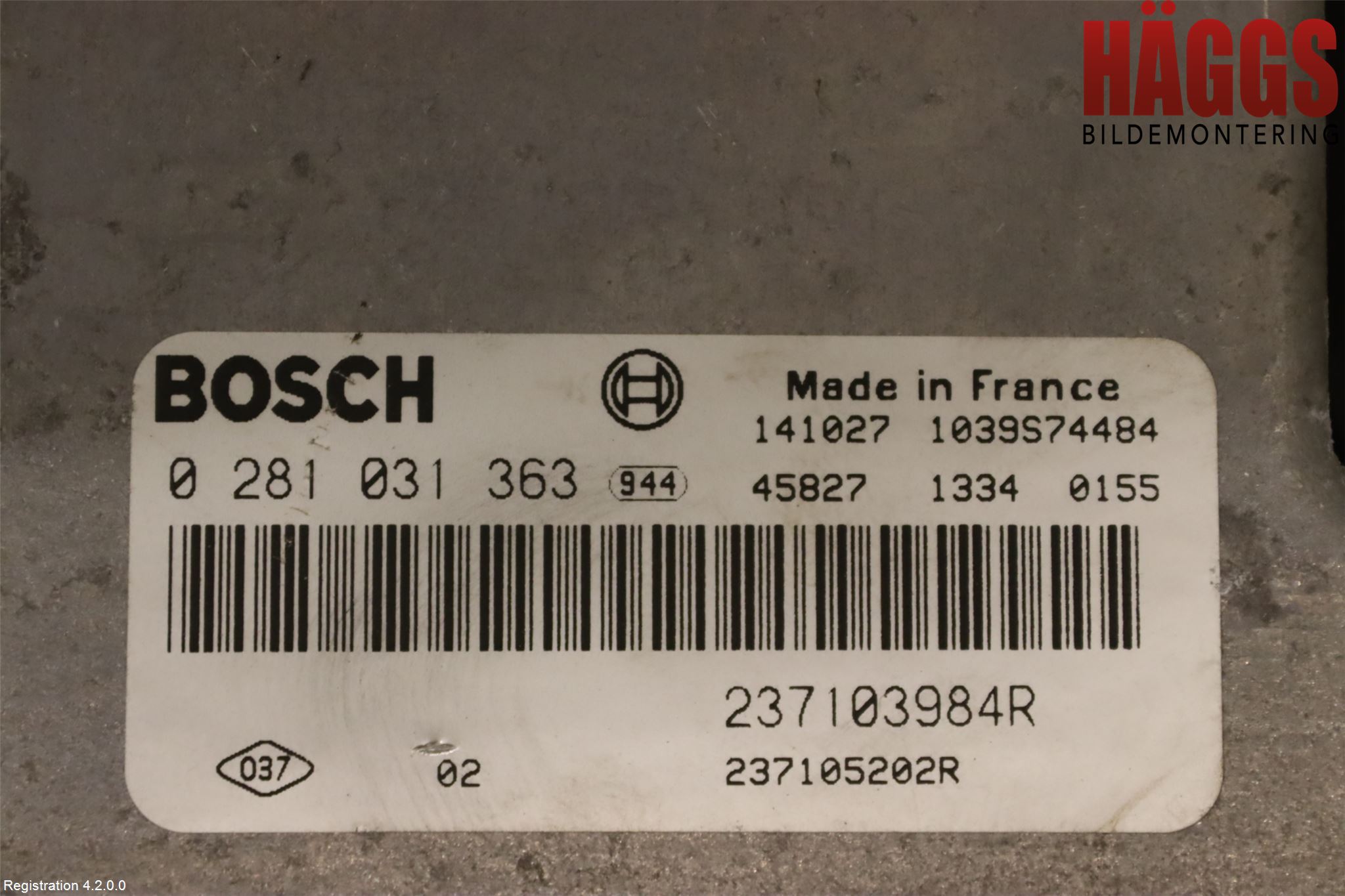 Renault TRAFIC/E-TECH 15- Styrenhet Inspump Diesel