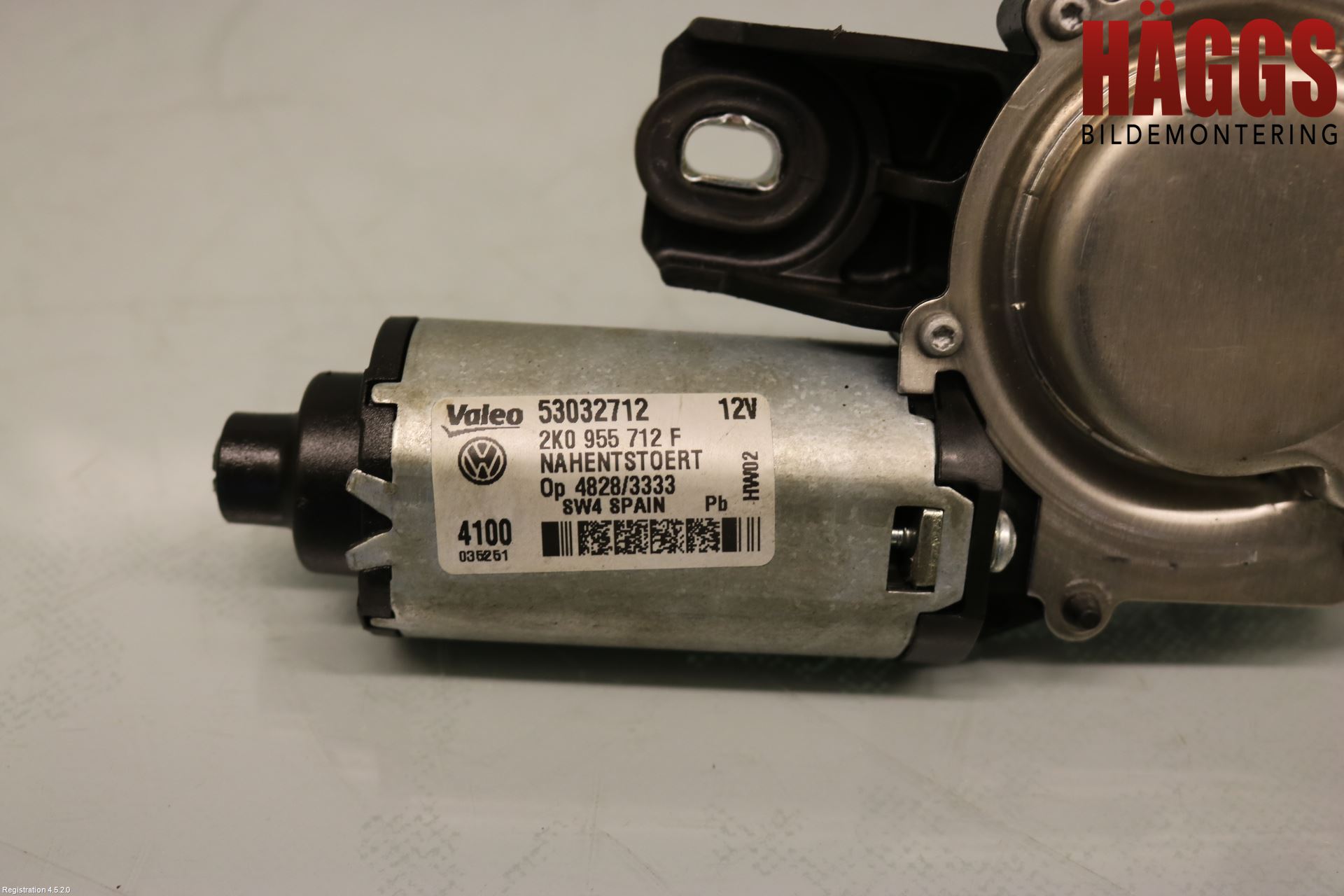 Volkswagen VW CADDY 16-20 Torkarmotor Baklucka