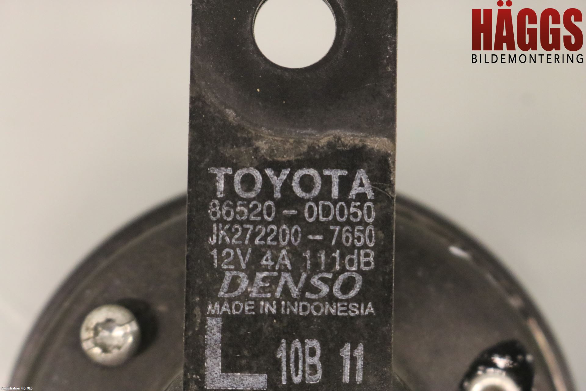 Toyota COROLLA 19- Signalhorn