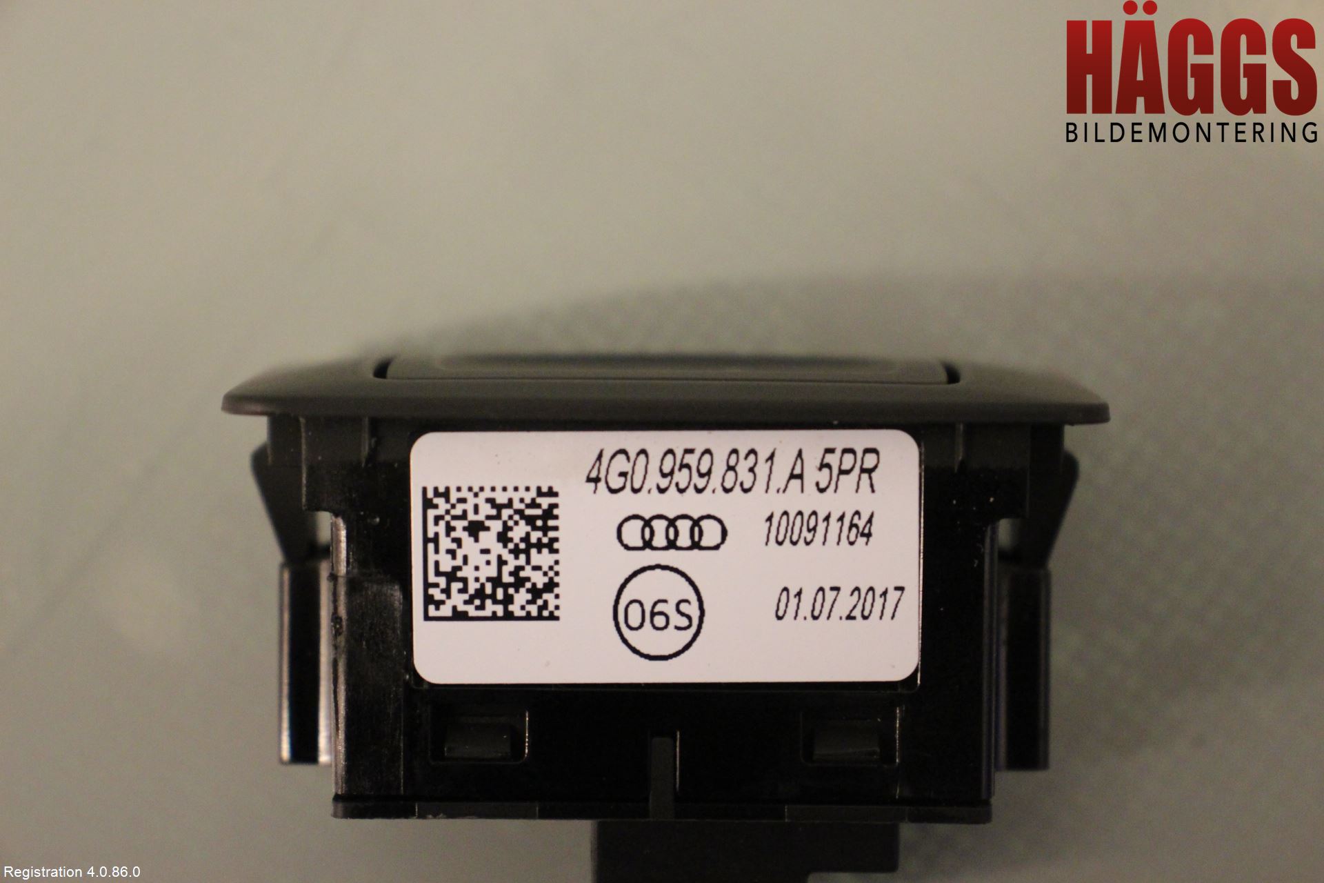 Audi A7 Sportback 4K 18- Strömställare Baklucka