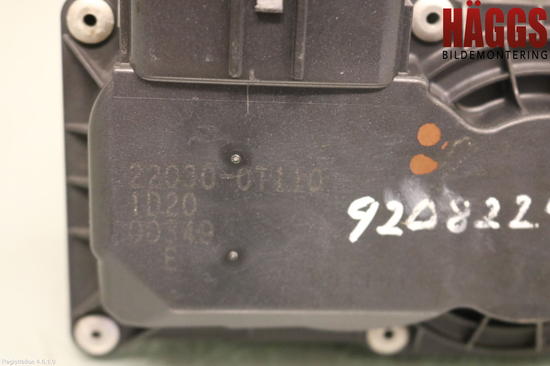 Toyota COROLLA 19- Injspjällhus