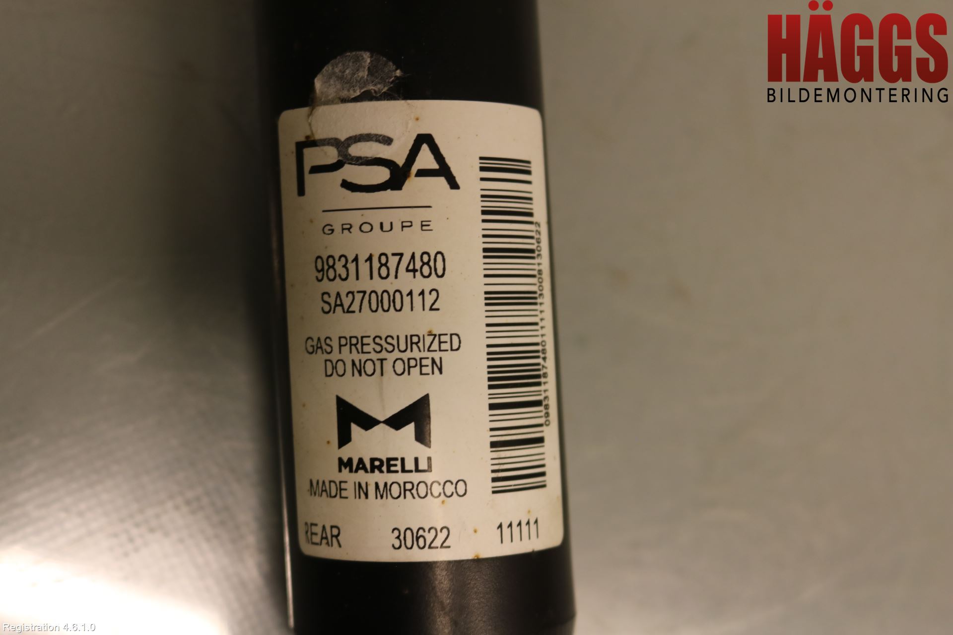 Peugeot 208/E-208 20- Stötdämpare Bak