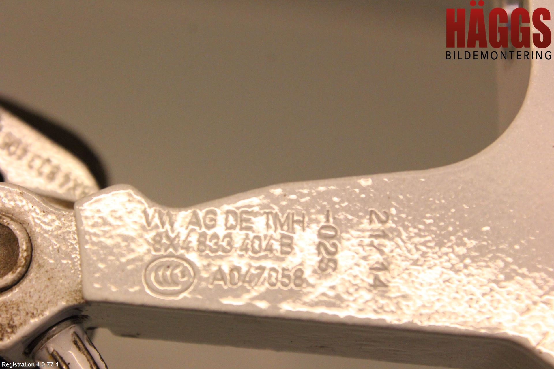 Audi A1/S1 11-18 Dörrgångjärn