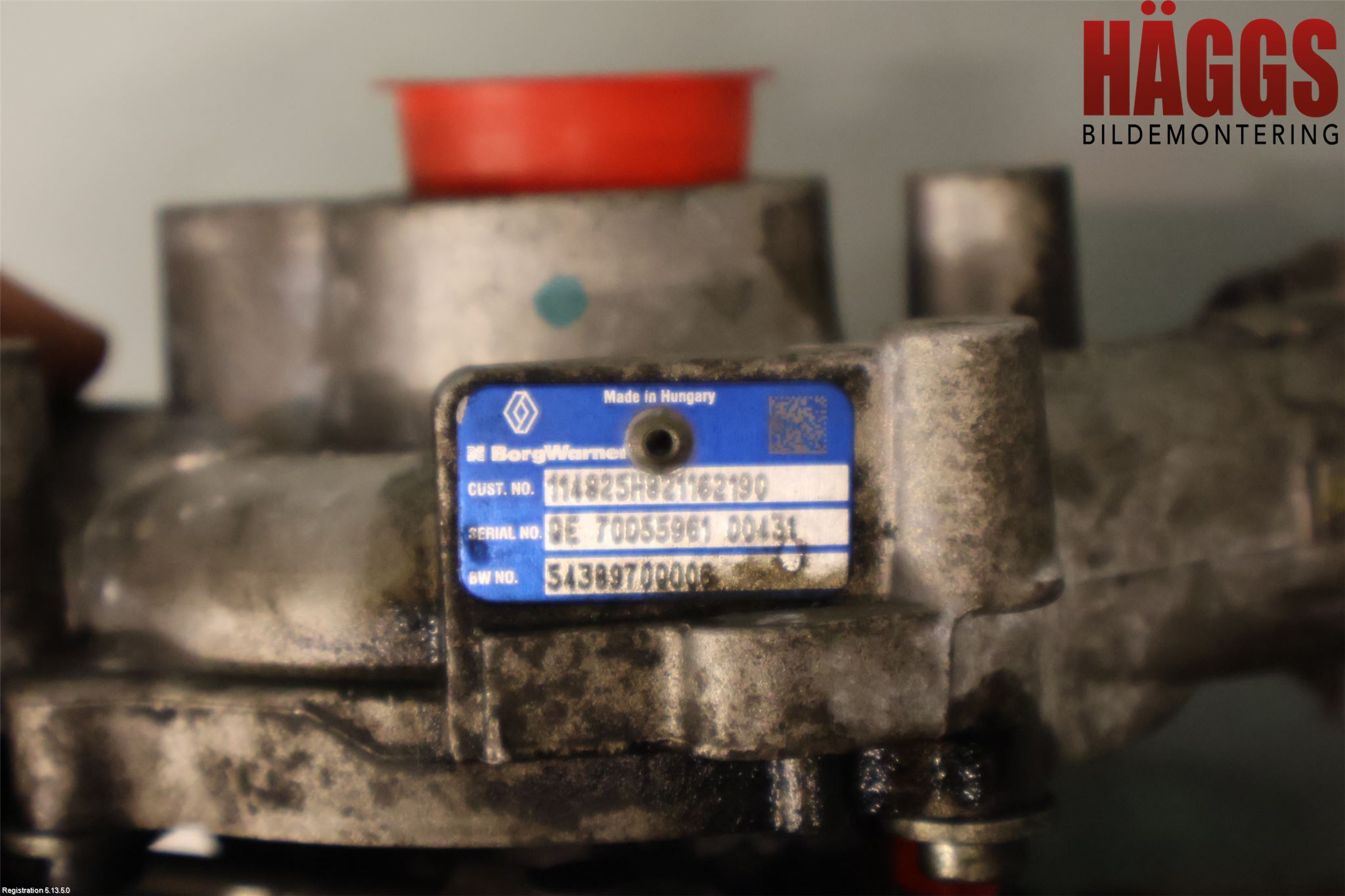 Nissan QASHQAI 14-17 Turboaggregat
