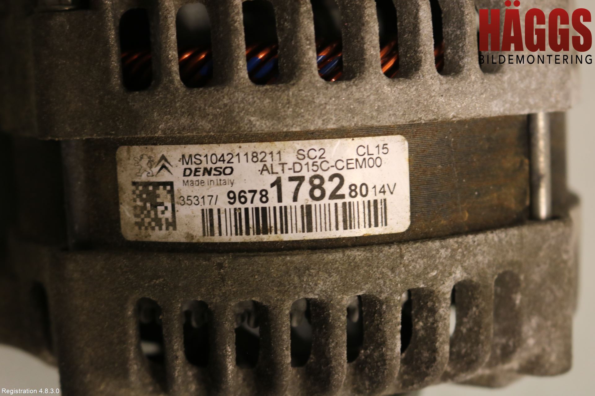 Peugeot 3008 17-24 Generator