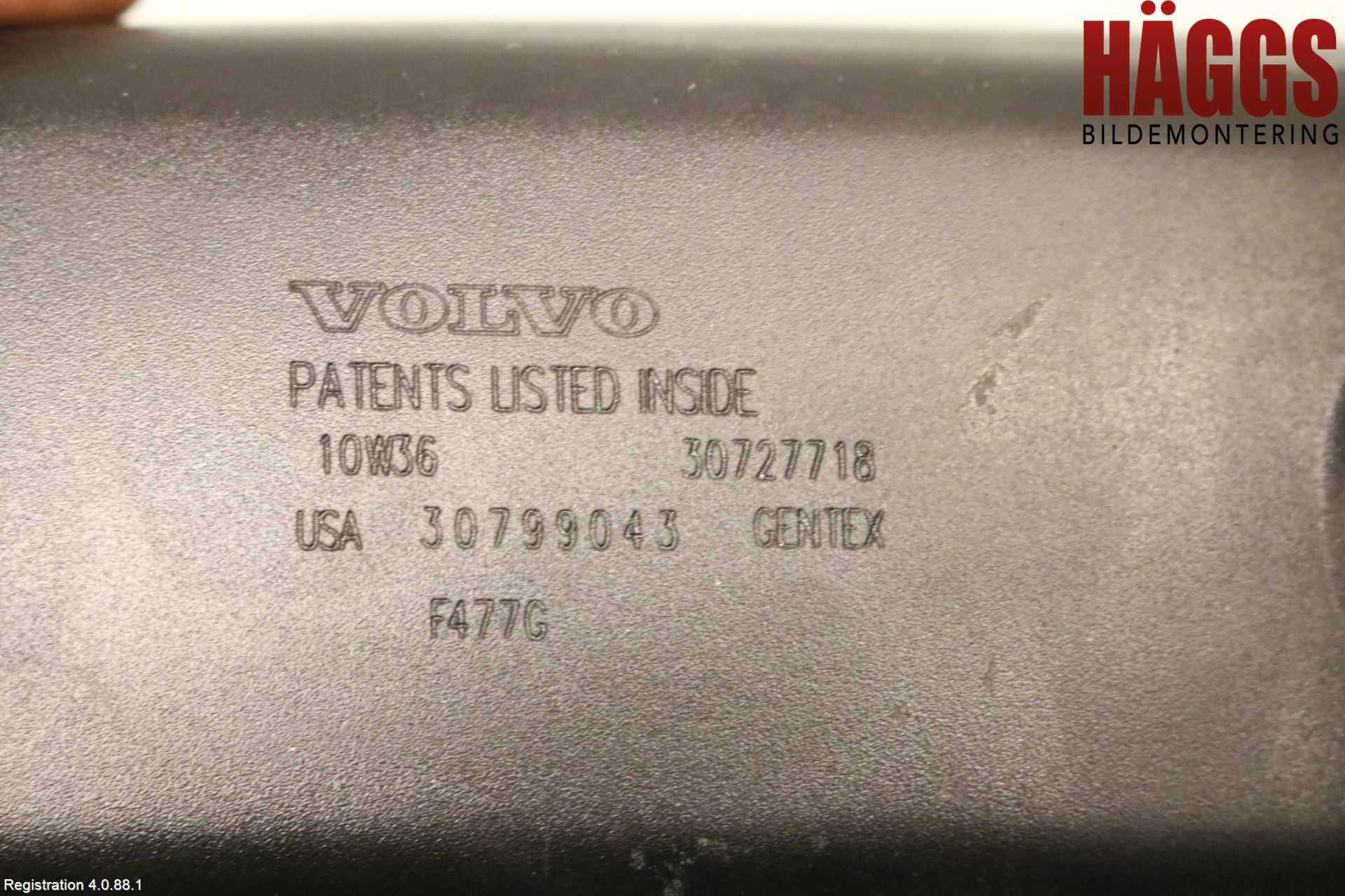 Volvo V60 11-13 Spegel Invändig