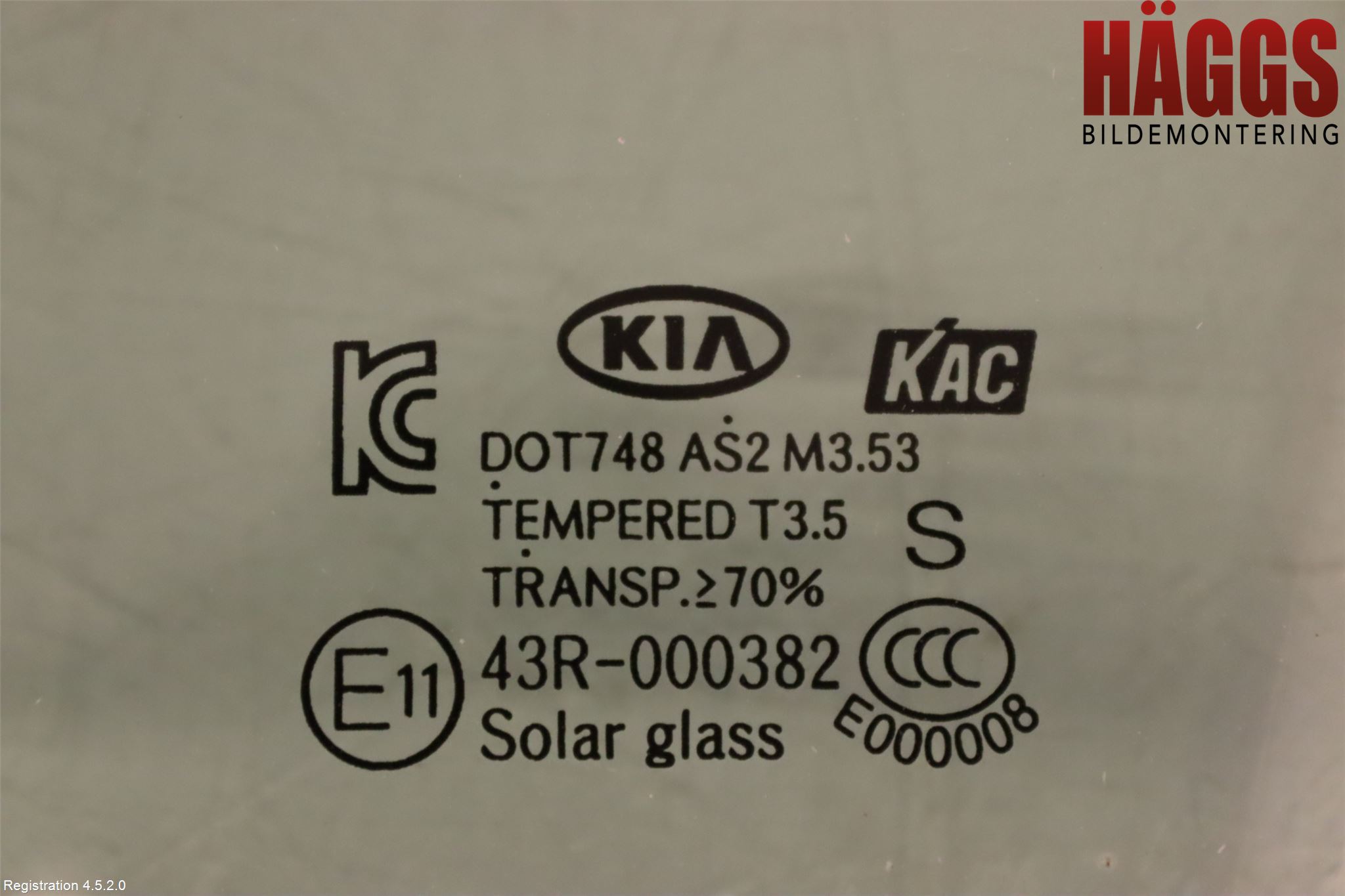 Kia SOUL 09- Dörruta Fram Vänster