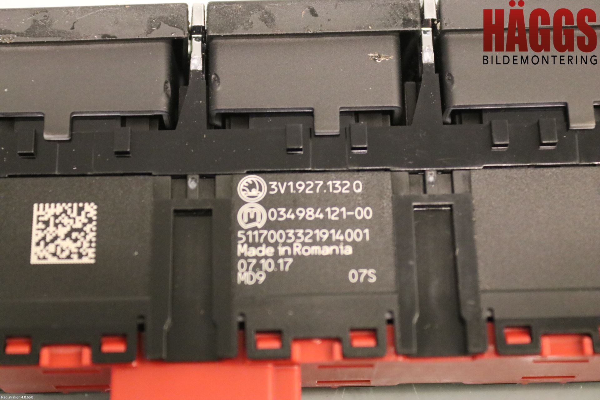 Skoda SUPERB 16-24 Strömställare Baklucka