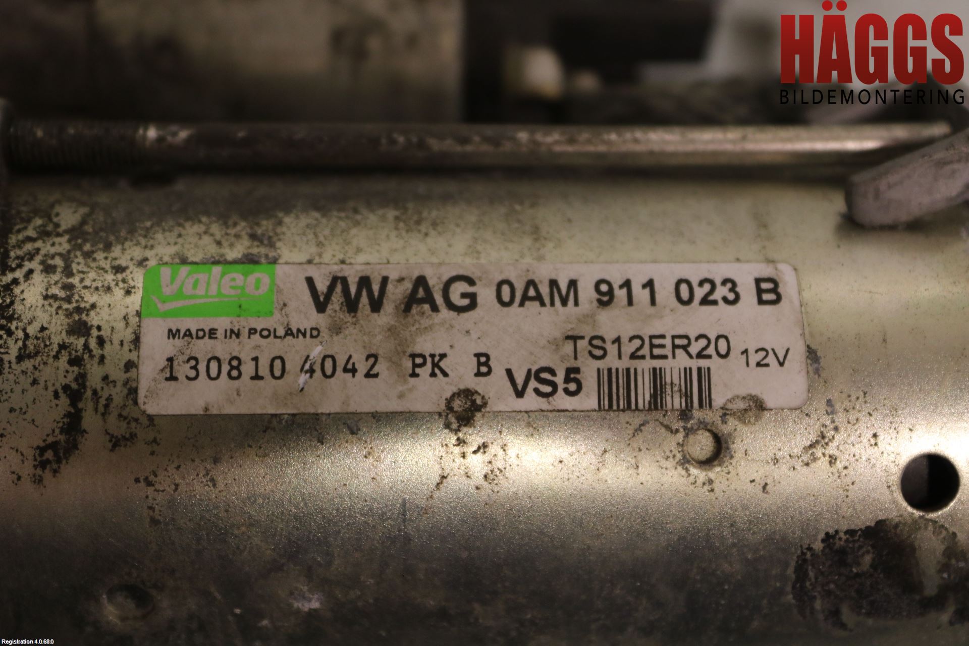 Skoda SUPERB 09-15 Startmotor