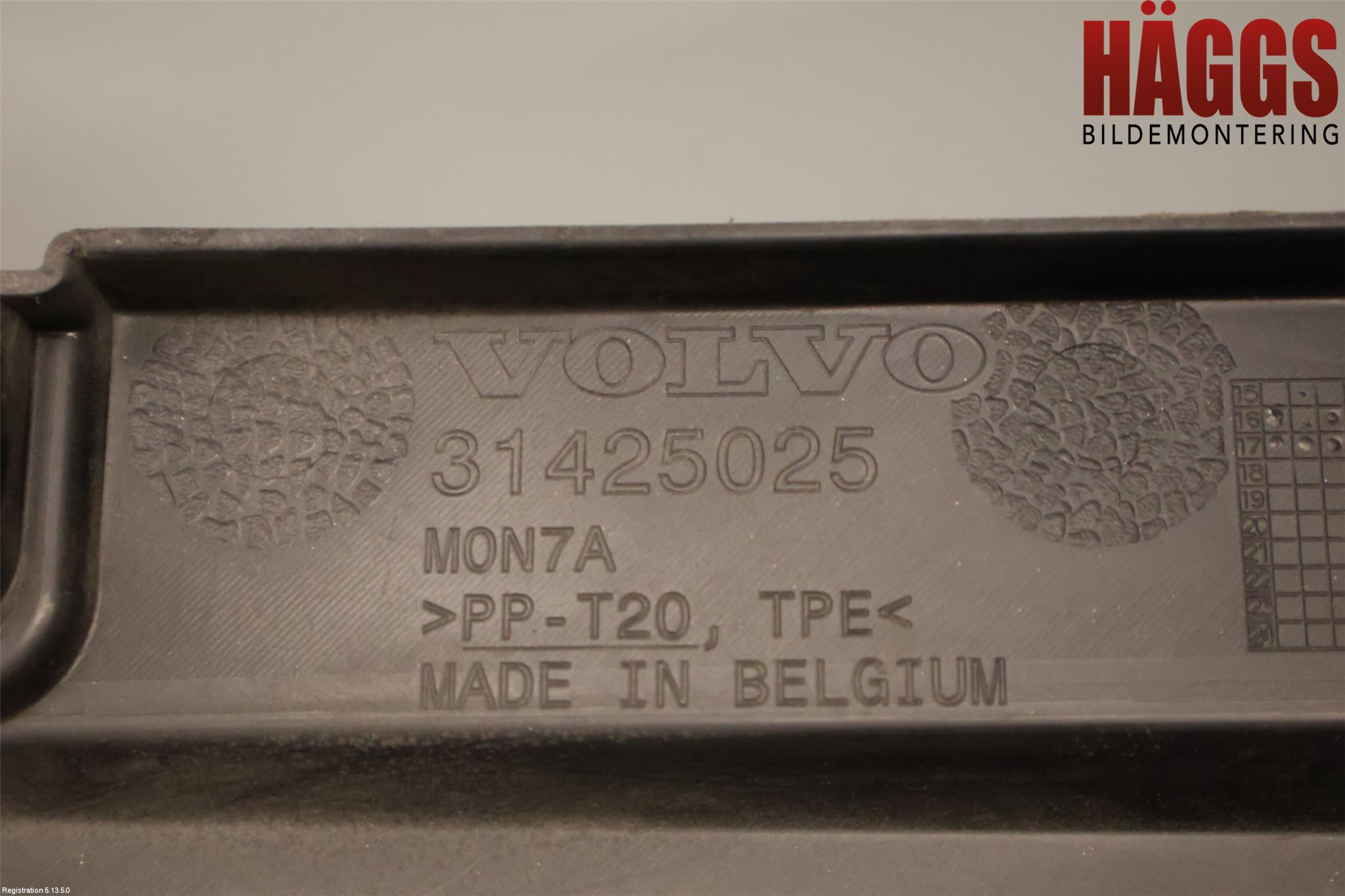 Volvo V90 17->> Täckplast Front