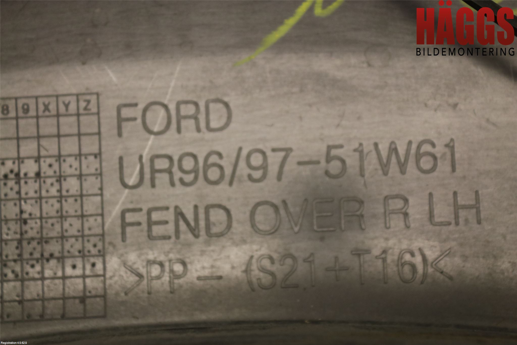 Ford RANGER EU/USA 07-11 Skärmbreddare