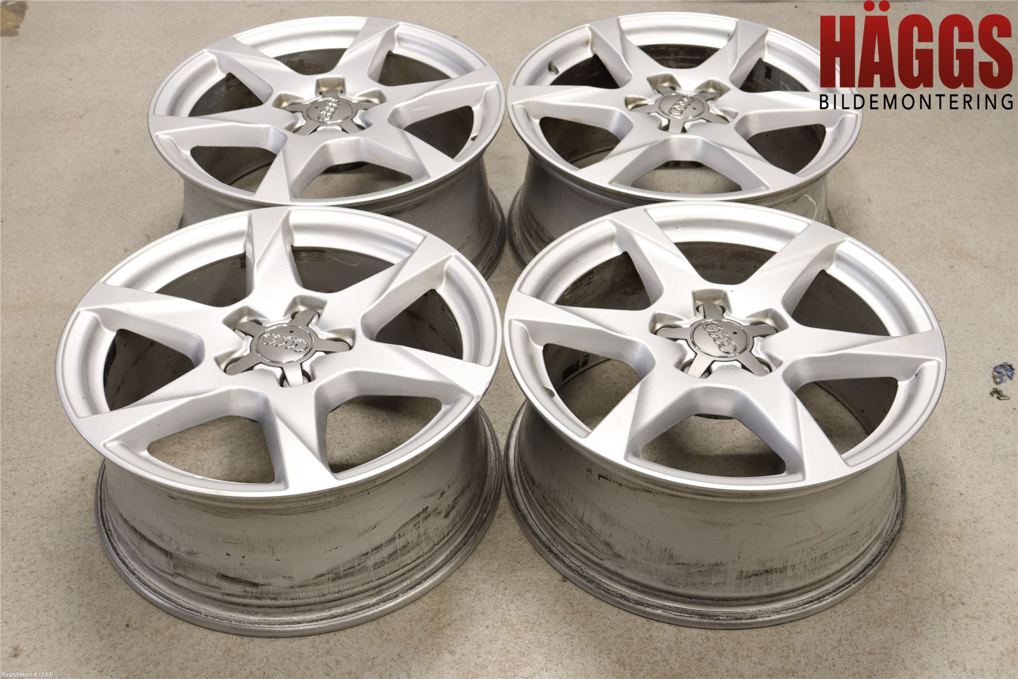 Audi A4/S4 08-11 Fälgsats Aluminium