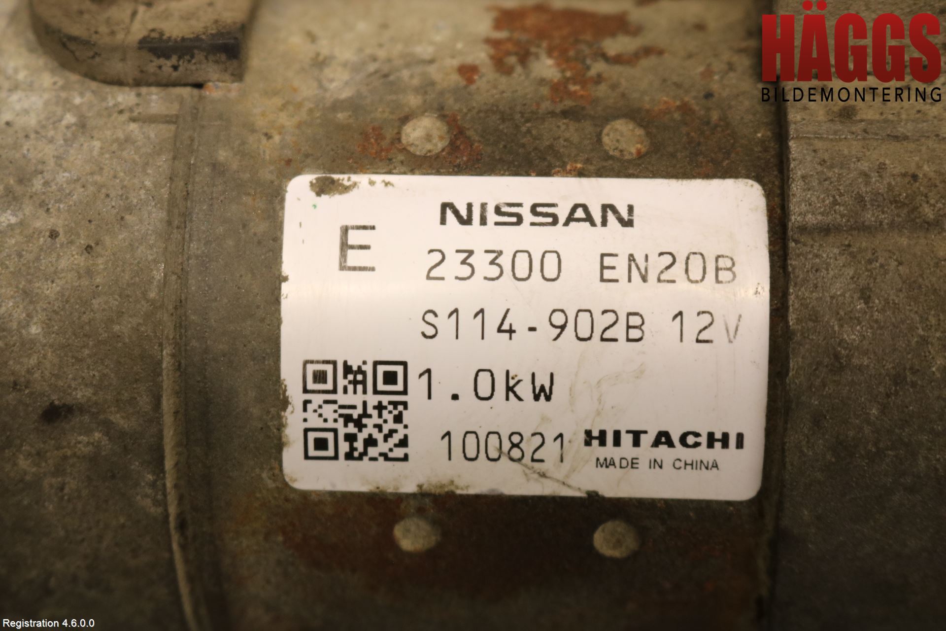 Nissan QASHQAI+2  10-14 Startmotor