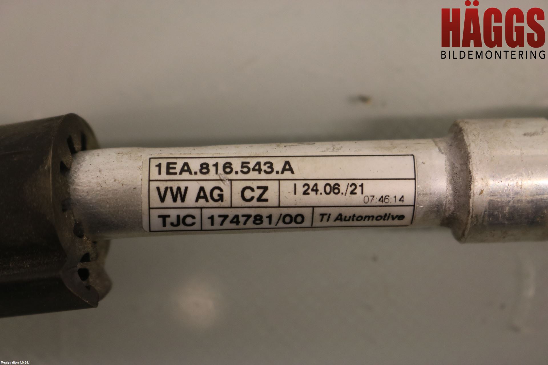 Volkswagen VW ID.3 21- Ac Slang-Rör