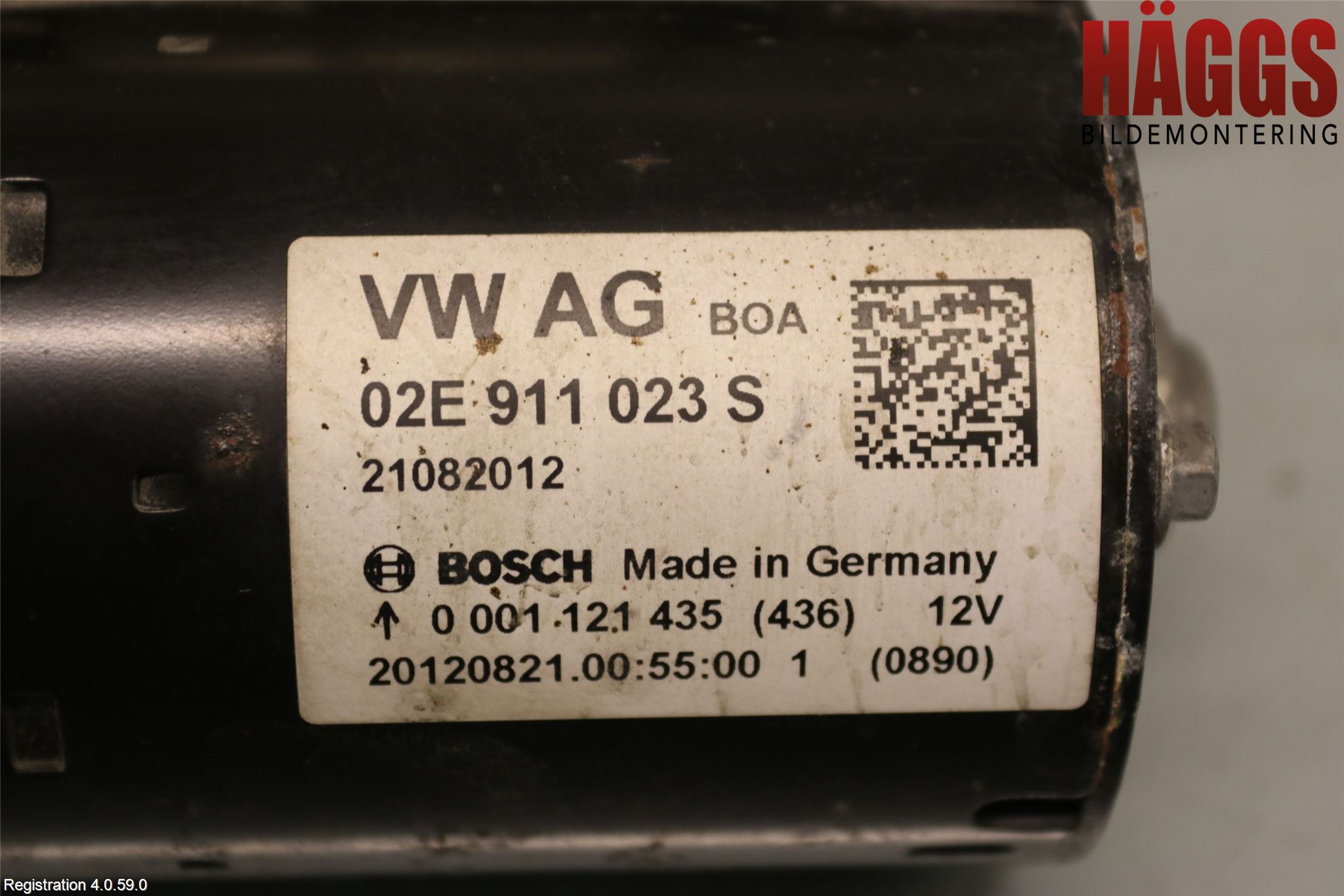 Volkswagen VW PASSAT 11-14 Startmotor