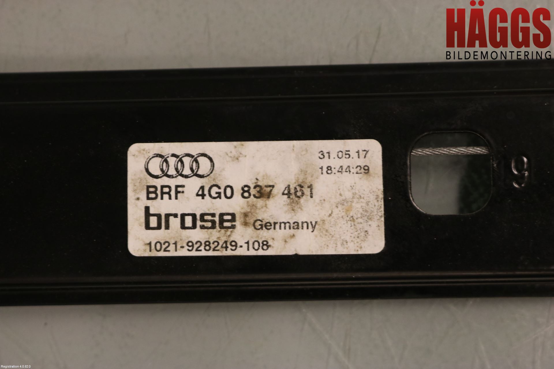 Audi A6 ALLROAD 12-18 Fönsterhissmekanism