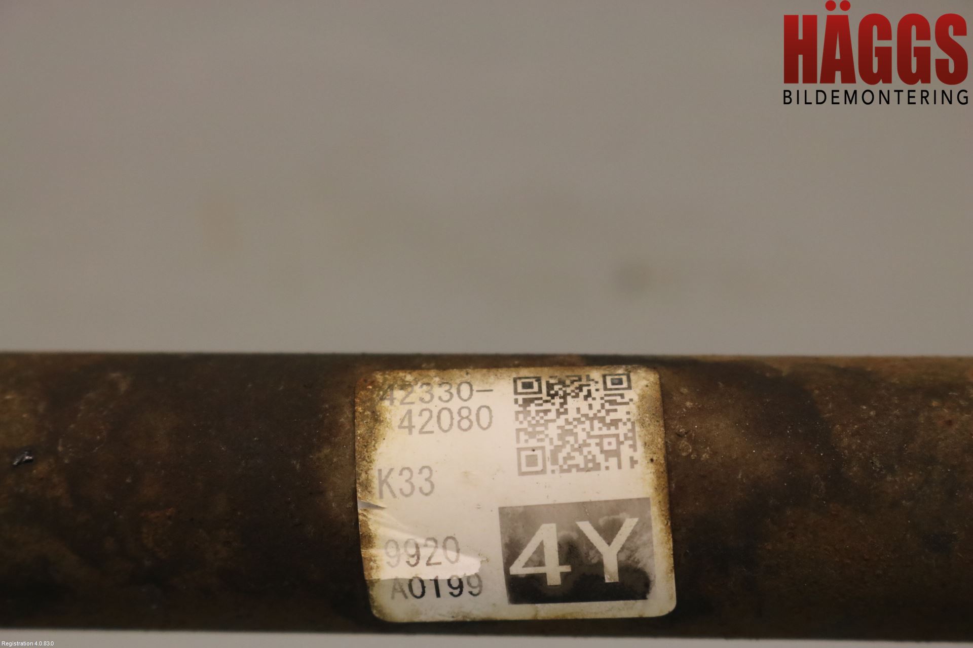 Toyota RAV4 19- Drivaxel Bak Höger