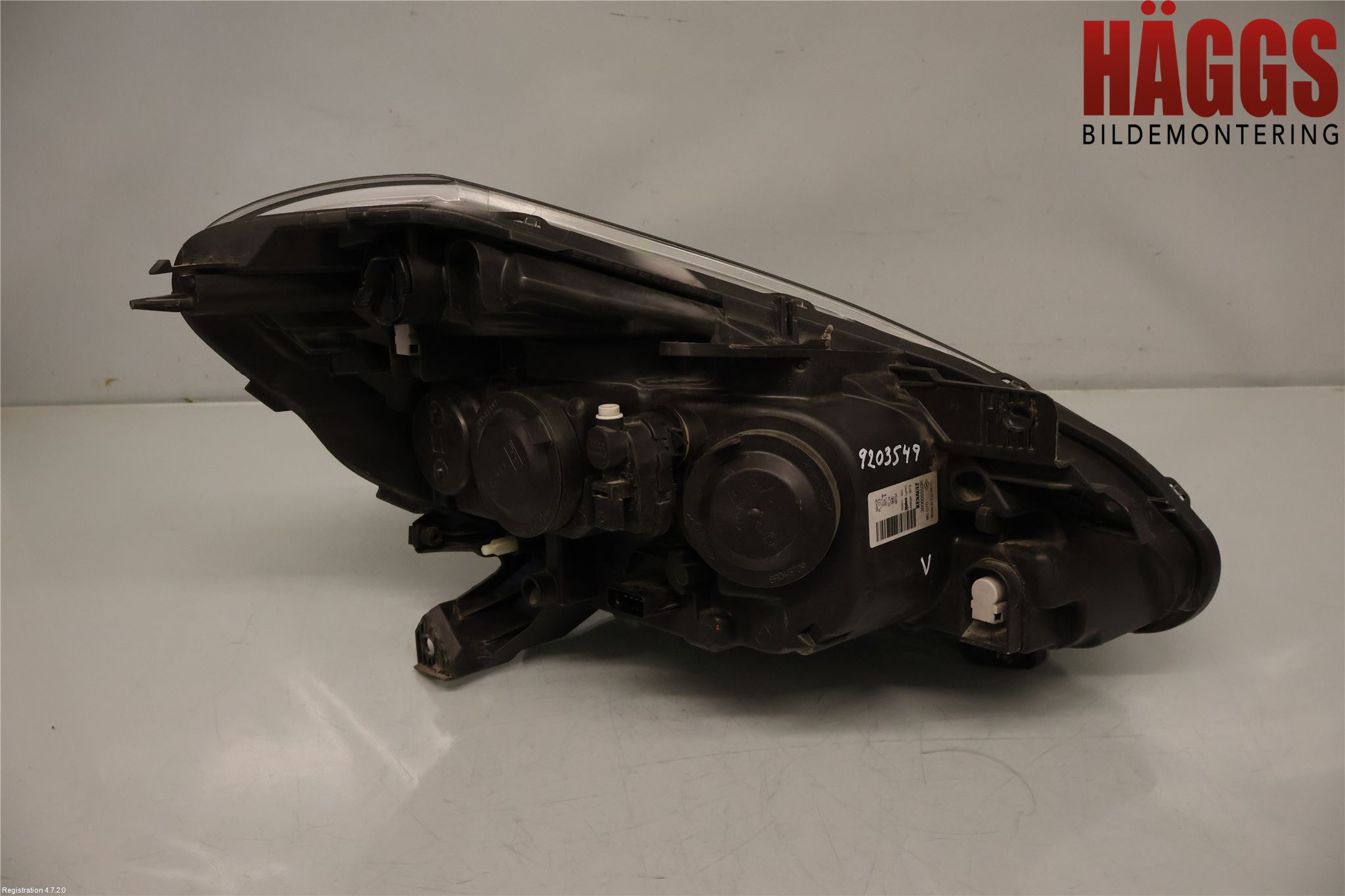 Renault CLIO III  09-12 Strålkastare Vänster