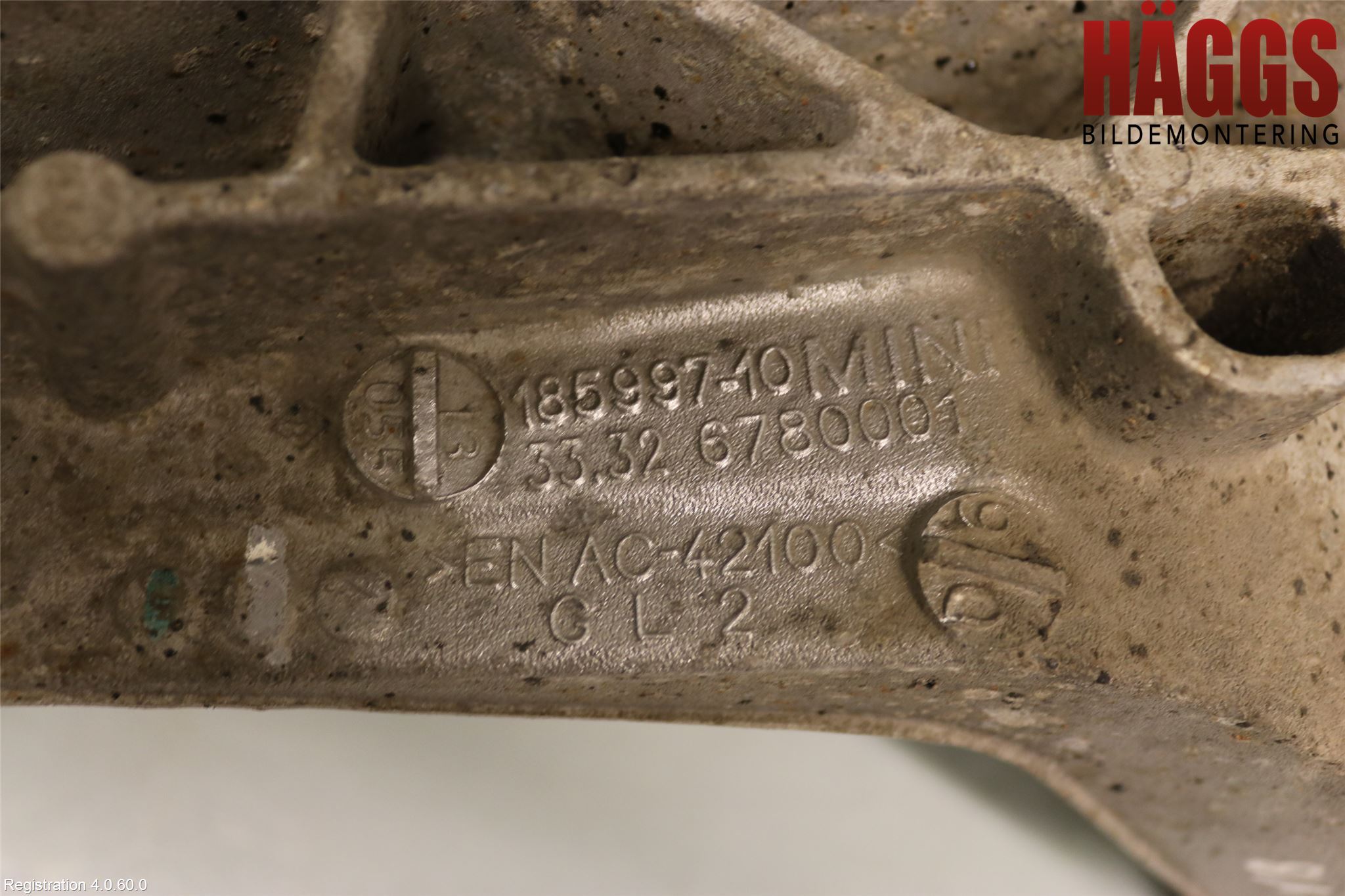 Mini COUPE R56 05-14 Hjullagerhus-Spindel Vä B