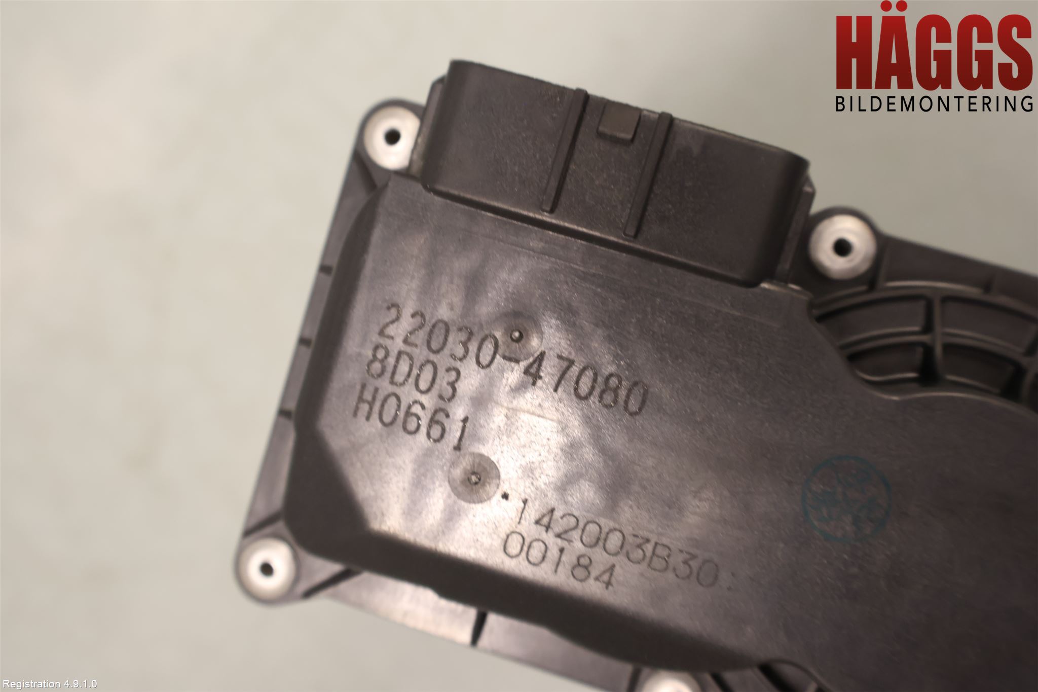 Toyota AURIS 13-19 Injspjällhus