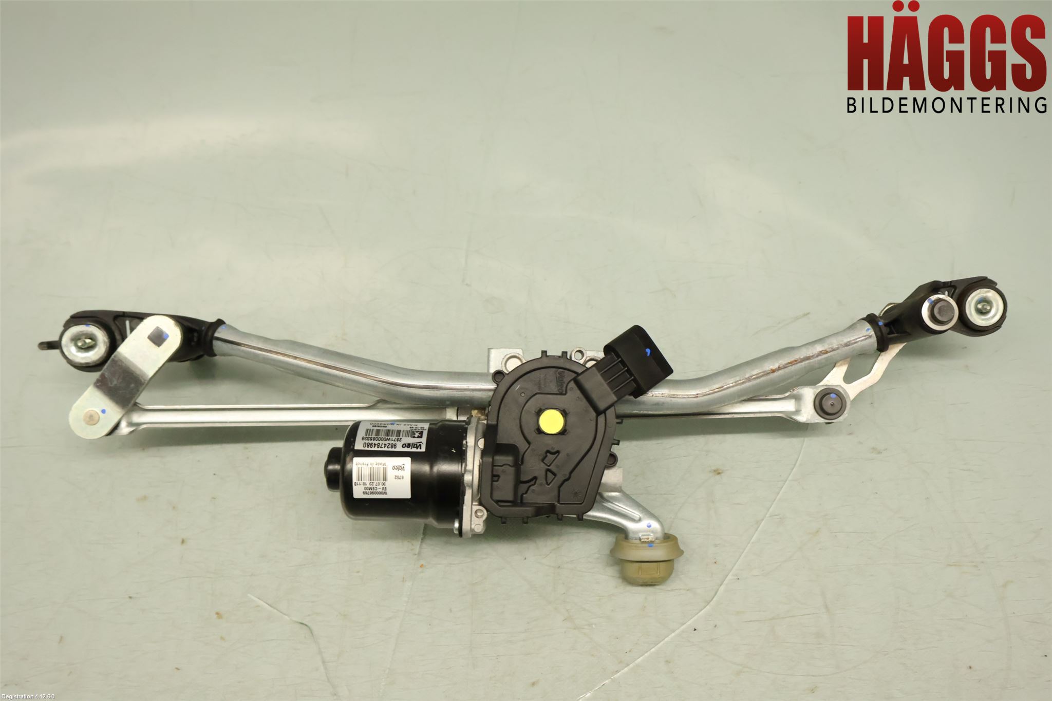 Citroen C4/E-C4 C4X/E-C4X III 21- Torkarmekanism Vindruta